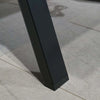 DOLAN 2 Seater Workstation 2.8m - Black Concrete