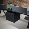DOLAN 2 Seater Workstation 2.8m - Black Concrete