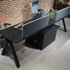 DOLAN 2 Seater Workstation 2.8m - Black Concrete