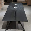 DOLAN 4 Seater Workstation 2.8m - Black Concrete