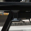 DOLAN 4 Seater Workstation 2.8m - Black Concrete
