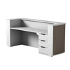 HALO 3 Drawer Pedestal Cabinet - White
