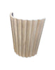 HALO Reception Desk 240cm - Oak & White