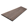 WOODFLEX Flexible Acoustic Wood Wall Panel 270cm - Walnut Veneer