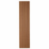 WOODFLEX Flexible Wooden Slat Wall Panel - Walnut Veneer - 2700mm - Half Round 27mm