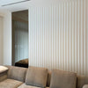 WOODFLEX WHITE PRIMED FLEXIBLE - WAVE 46 - 2700mm x 600mm
