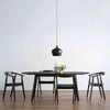 WERNER Extendable Dining Table 150-195cm - Black