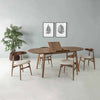 TELYN Dining Chair - Cocoa + Cream