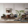 ADELIA Dining Chair - Tan & Black