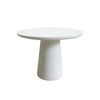 ROCCO Dining Table 100cm - White Concrete
