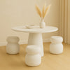 ROCCO Stool 41cm - White Concrete