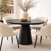 ROCCO Indoor & Outdoor Dining Table 80cm - Black Concrete