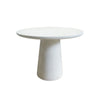 ROCCO Dining Table 80cm - White Concrete