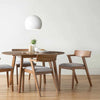 Zola Dining Chair - Oak & Light Grey
