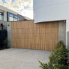 WOODFLEX Outdoor & Indoor Solid Hard Wood Slat Wall Ceiling Pool Fence Cladding - Paulownia - 3000mm x 545mm
