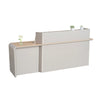 SEVANI Reception Desk 180cm - Left Counter - Oak