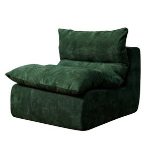 ZAHRA Singleseater Compressed Sofa - Green