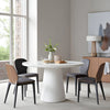 ROCCO Indoor & Outdoor Dining Table 100cm - White Concrete