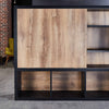 DAXTON Display Unit 2.4M - Warm Oak & Black