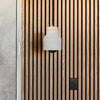WOODFLEX Flexible Acoustic Wood Slat Wall Panel, Oak Veneer - 2400mm x 600mm