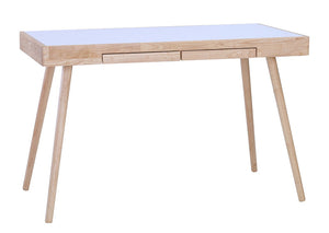 RETH Study Desk 120cm - Natural & White