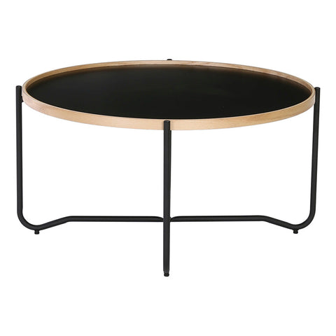 TANIX Coffee Table - Round - Black - innovatec.com.au