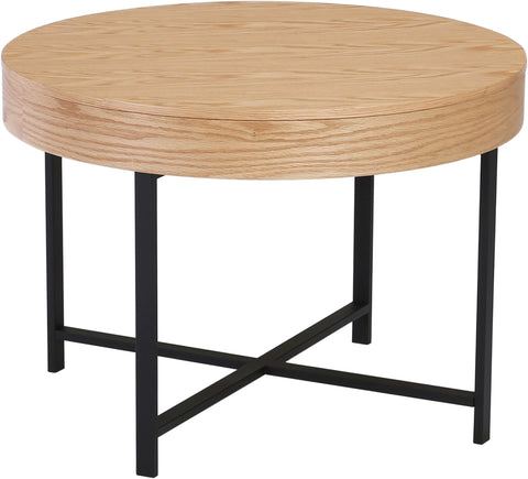 WOLCOTT Coffee Table with Storage - Oak Veneer - innovatec.com.au