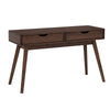 LAMAR Console Table with 2 Drawers 122cm - Walnut