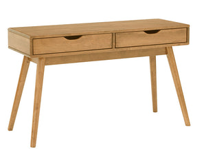 LAMAR Console Table with 2 Drawers 122cm - Natural