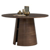 OKARA Round Dining Table 120cm -  Walnut