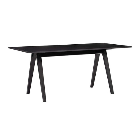 VARDEN Dining Table - 170cm - Black Ash
