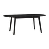 WERNER Extendable Dining Table 150-195cm - Black
