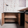 PHOENIX Sit & Stand Electric Lift Executive Desk with Right Return 1.8M - Warm Oak & Black