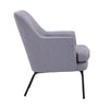 LUCIAN Lounge Chair - Pewter Grey