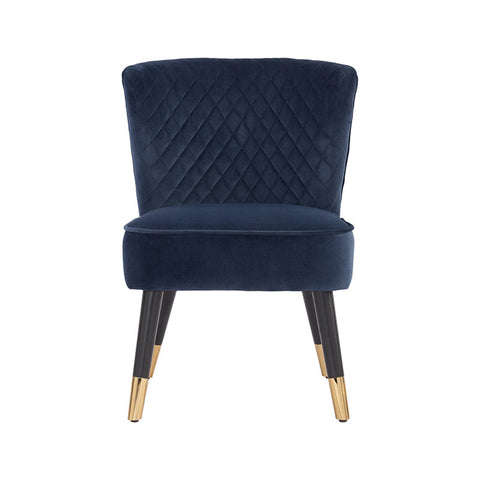 NALANIE Lounge Chair - Navy - innovatec.com.au