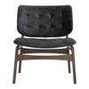 HEATH Lounge Chair - Walnut & Charcoal