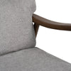 FIGARO 2 Seater Sofa Walnut & Steel