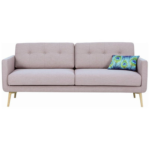 STREAM 3 Seater Sofa - Oak Brown - Royaal Range - innovatec.com.au