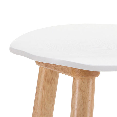 Hetty Counter Stool - Oak + White - innovatec.com.au