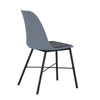 LAXMI Dining Chair - Grey & Black