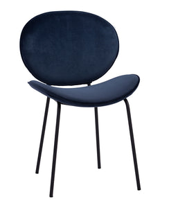 ORMER Dining Chair - Blue Velvet