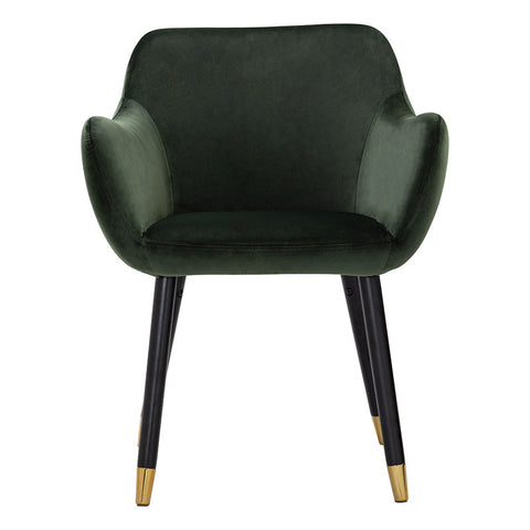 AILIN Armchair Chair - Olive & Black - innovatec.com.au