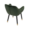 AILIN Armchair Chair - Olive & Black
