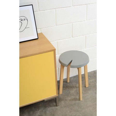 CHEVIS Stool  - Olive Yellow - innovatec.com.au