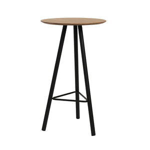 TAIJO Bar Table 60cm - Walnut & Black