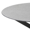 ROSARIO Round Dining Table 120cm - Stone Grey