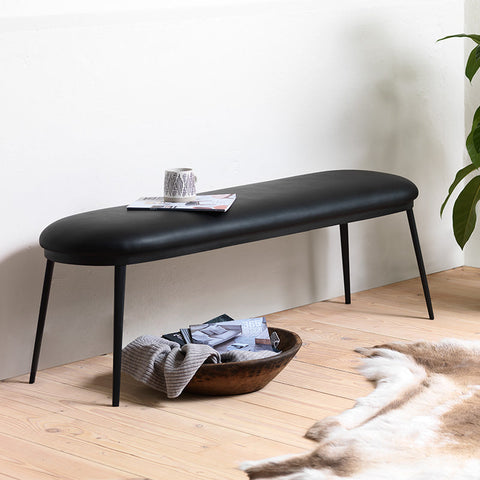 GAIN Bench 140cm - Black - innovatec.com.au