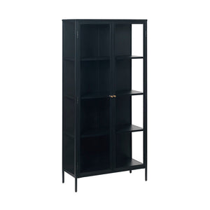 CARMEL Display Cabinet 90x190cm - Black