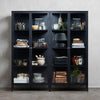 CARMEL Display Cabinet 90x190cm - Black