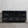 CARMEL Sideboard 4 Doors 170xcm - Black